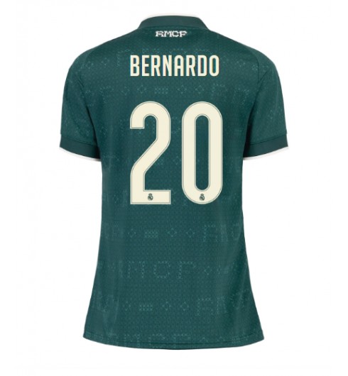 Real Madrid Bernardo Silva #20 Venkovní Dres pro Dámské 2026-27 Krátký Rukáv Real Madrid Bernardo Silva #20 Venkovní Dres pro Dámské 2026-27 Krátký Rukáv